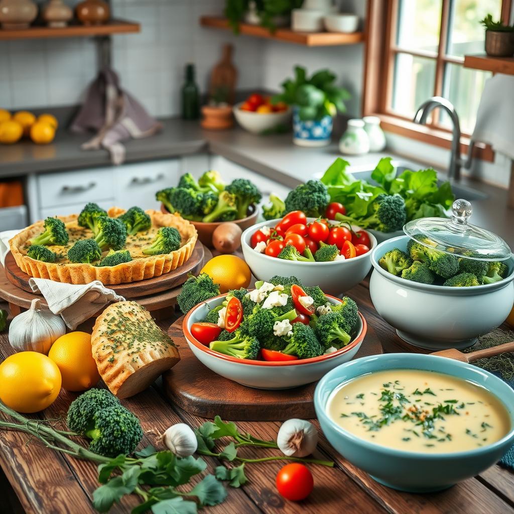 recettes avec brocoli