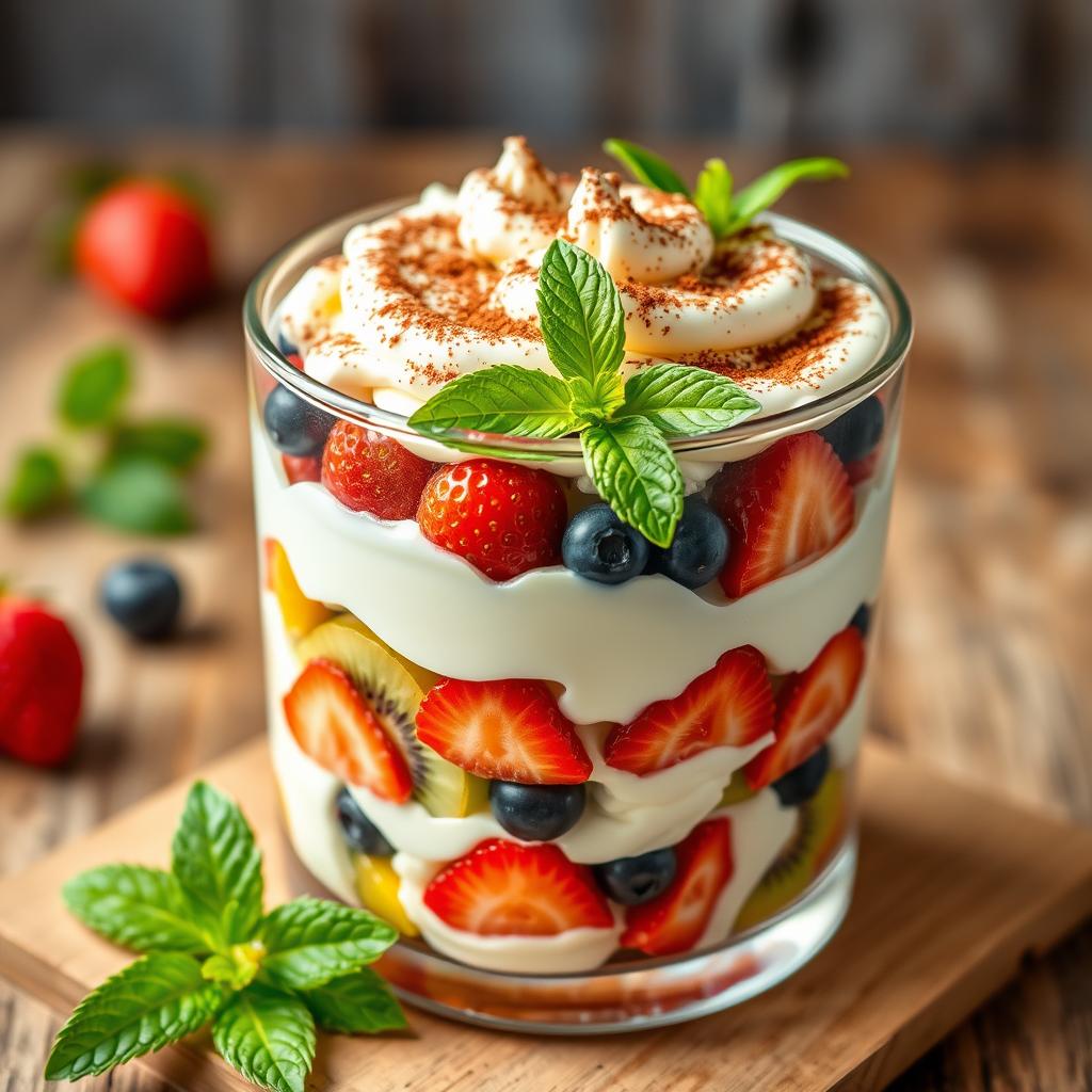 tiramisu aux fruits