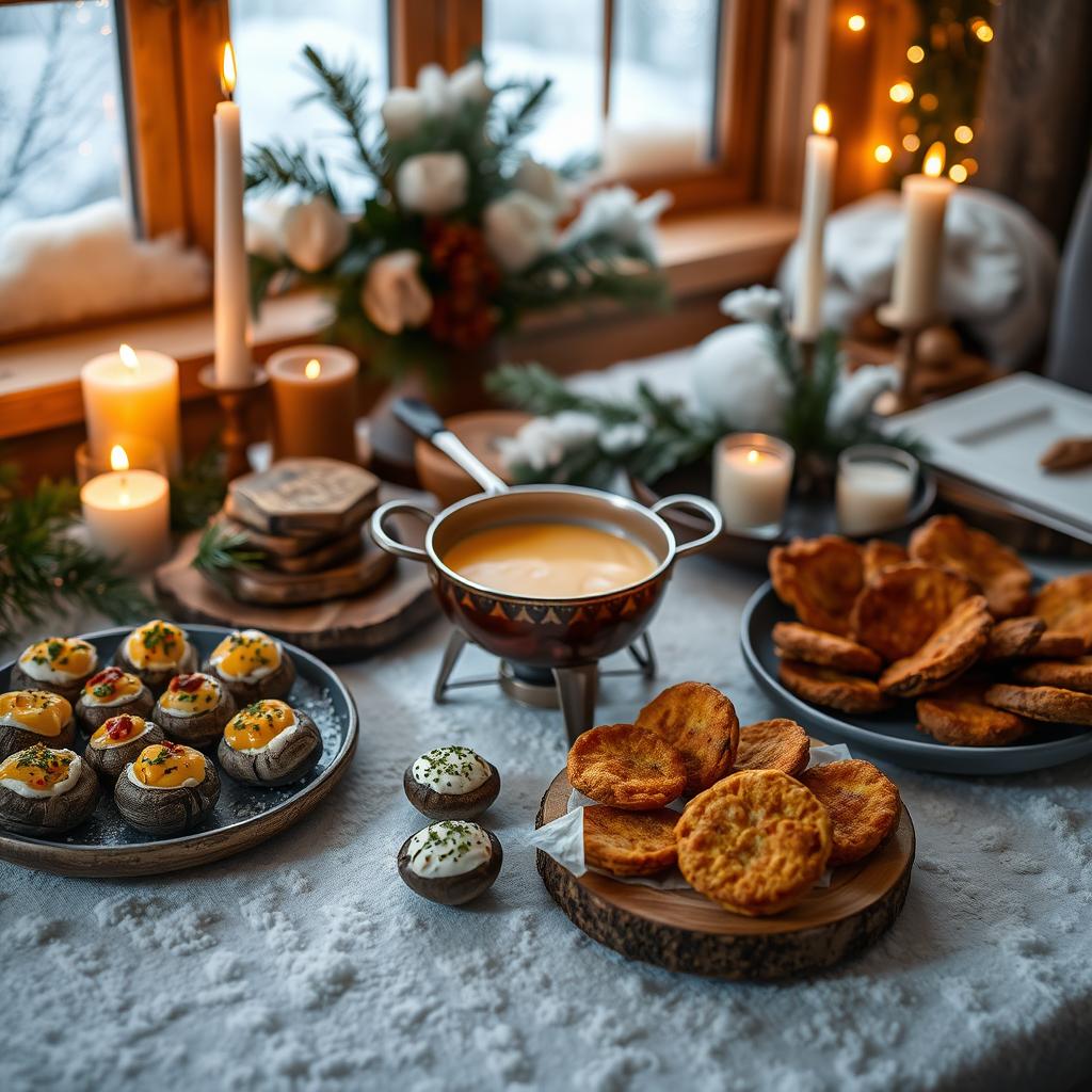 apéritifs hivernaux