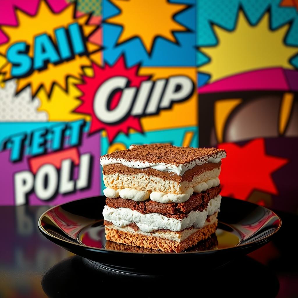 Culture pop tiramisu