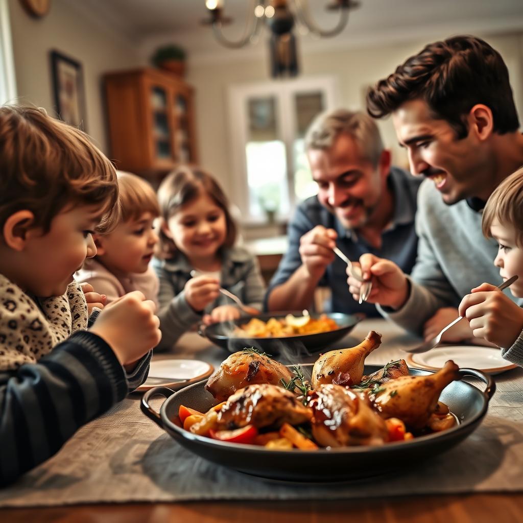 Témoignages sur le poulet basquaise en famille