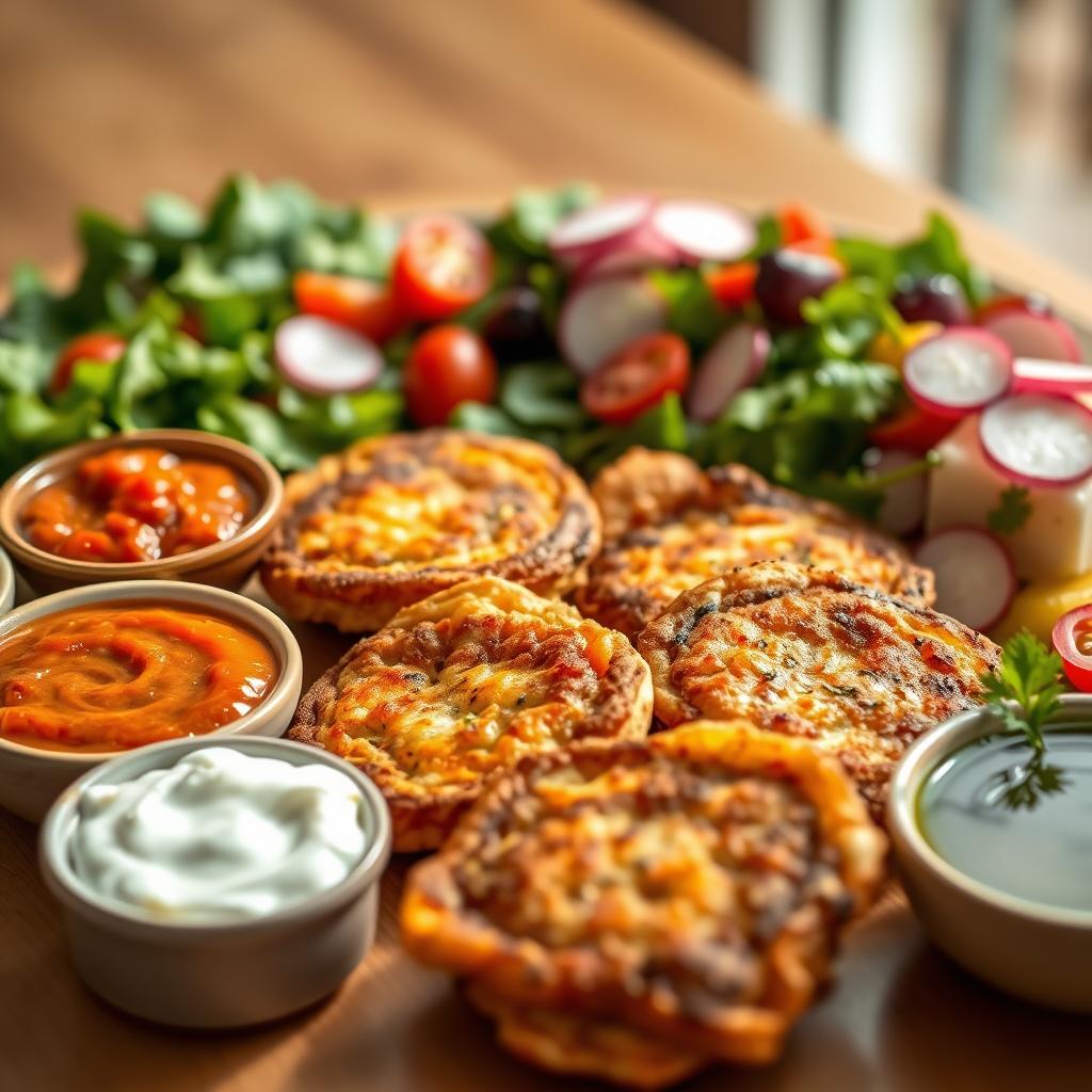 accompagnements pour les galettes de légumes