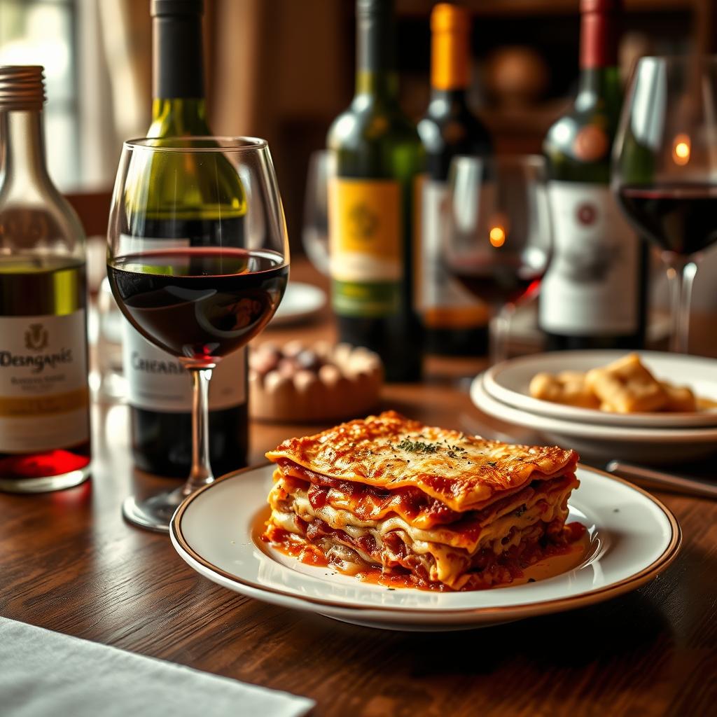 accords mets-vins lasagnes