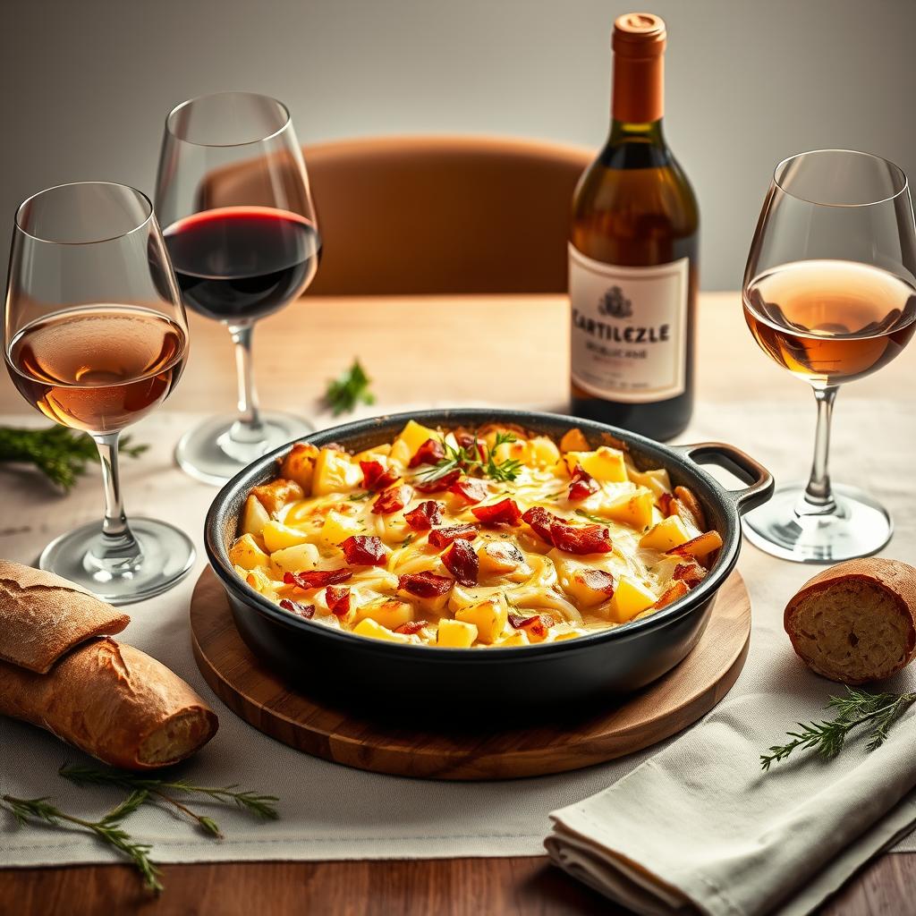 accords mets vins tartiflette