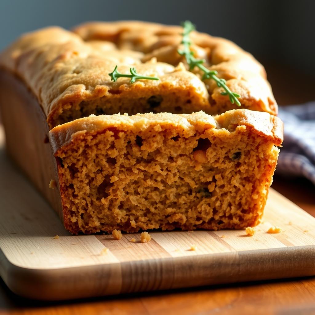 banana bread sans gluten et sans produits laitiers