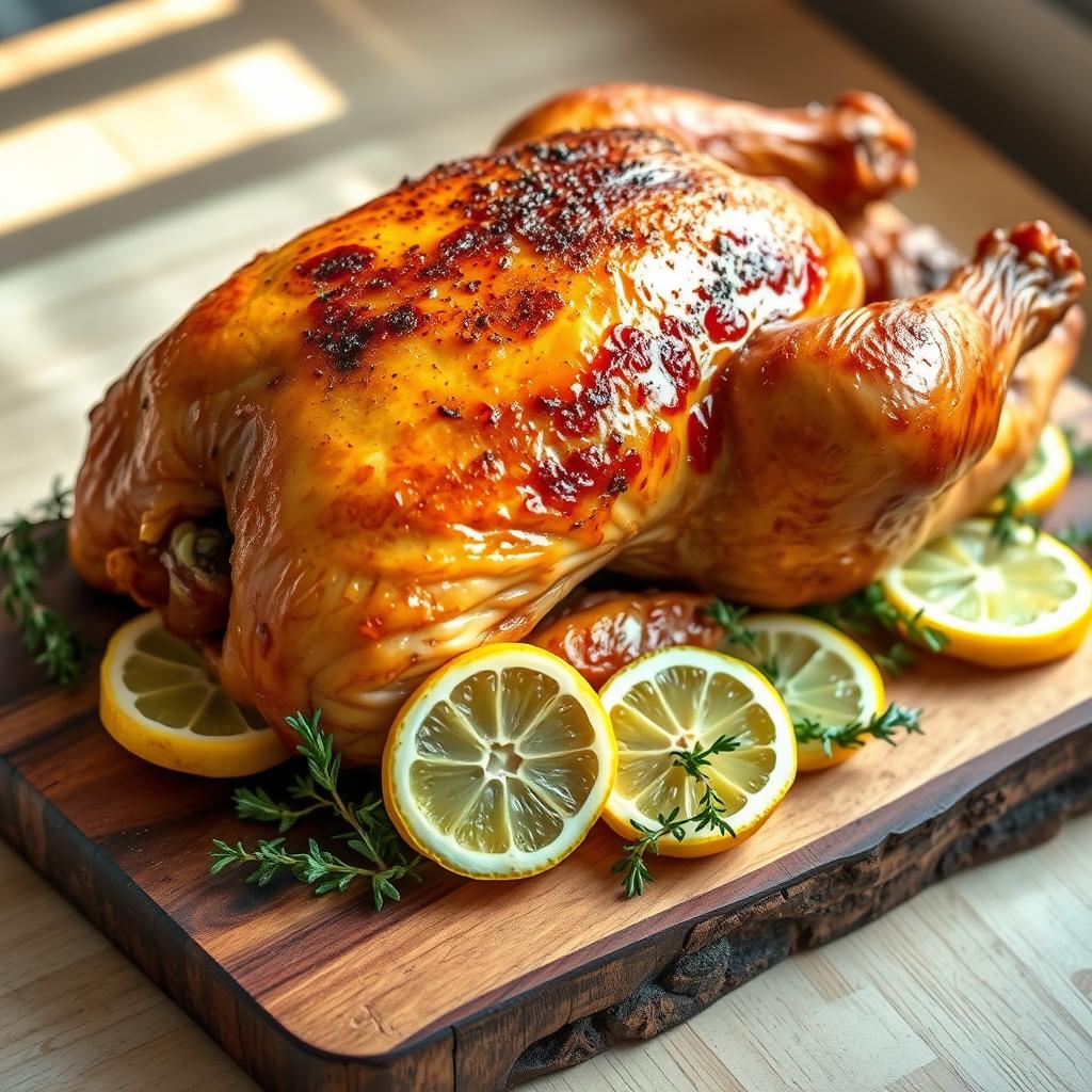 conseils cuisson poulet au citron et thym