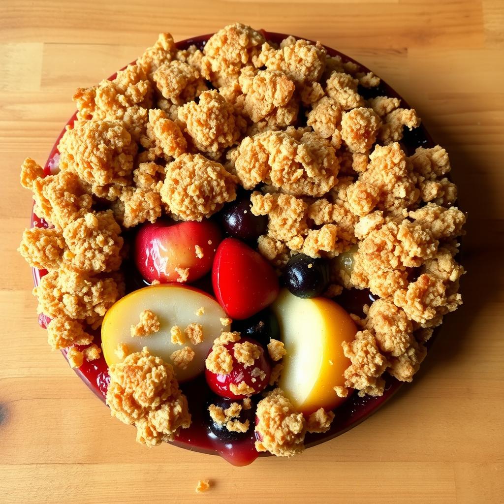 crumble aux fruits