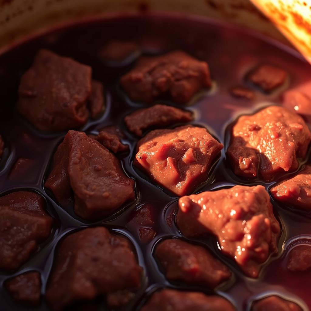 cuisson boeuf bourguignon