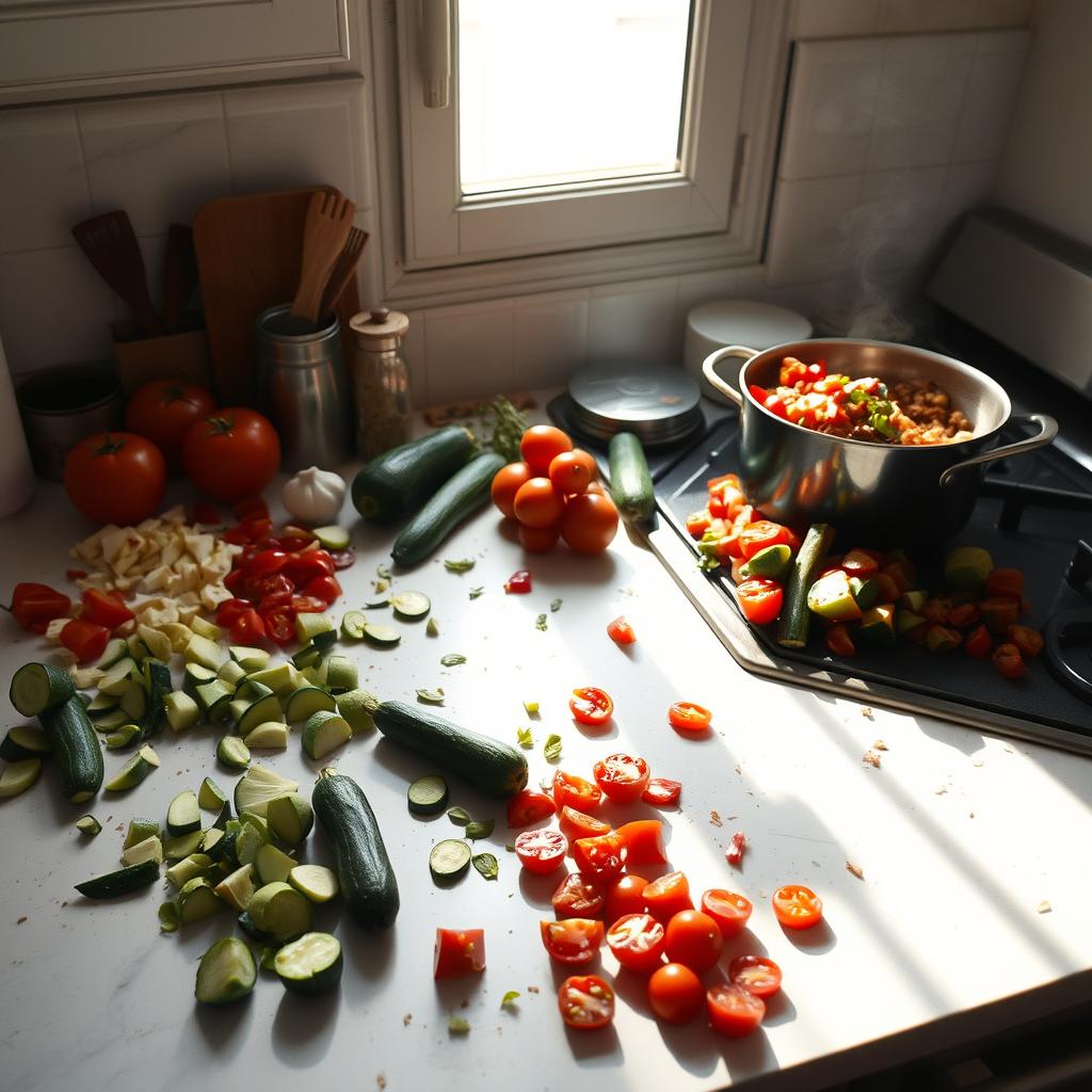 erreurs courantes de la préparation de la ratatouille