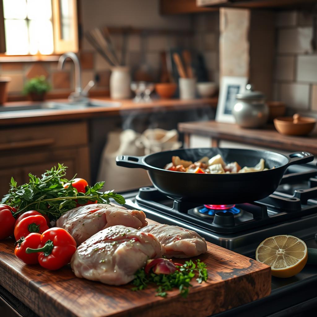 étapes de la recette