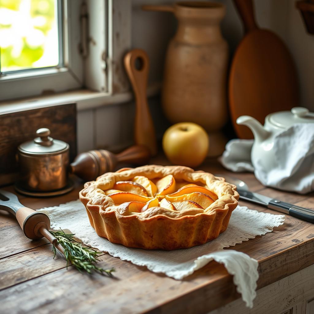 histoire de la tarte aux pommes