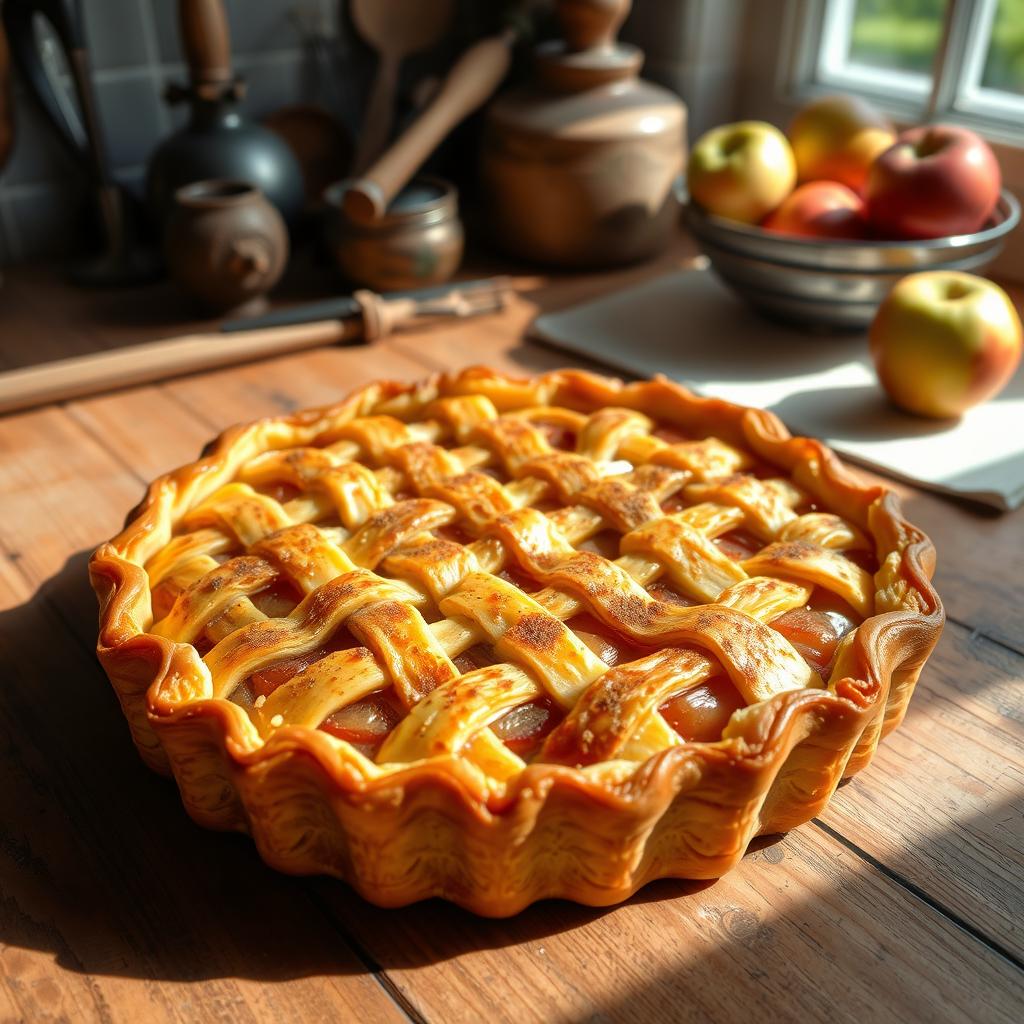 histoire de la tarte aux pommes