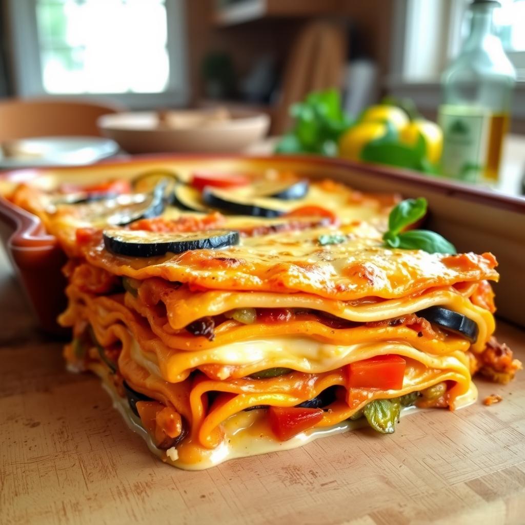 lasagnes de légumes