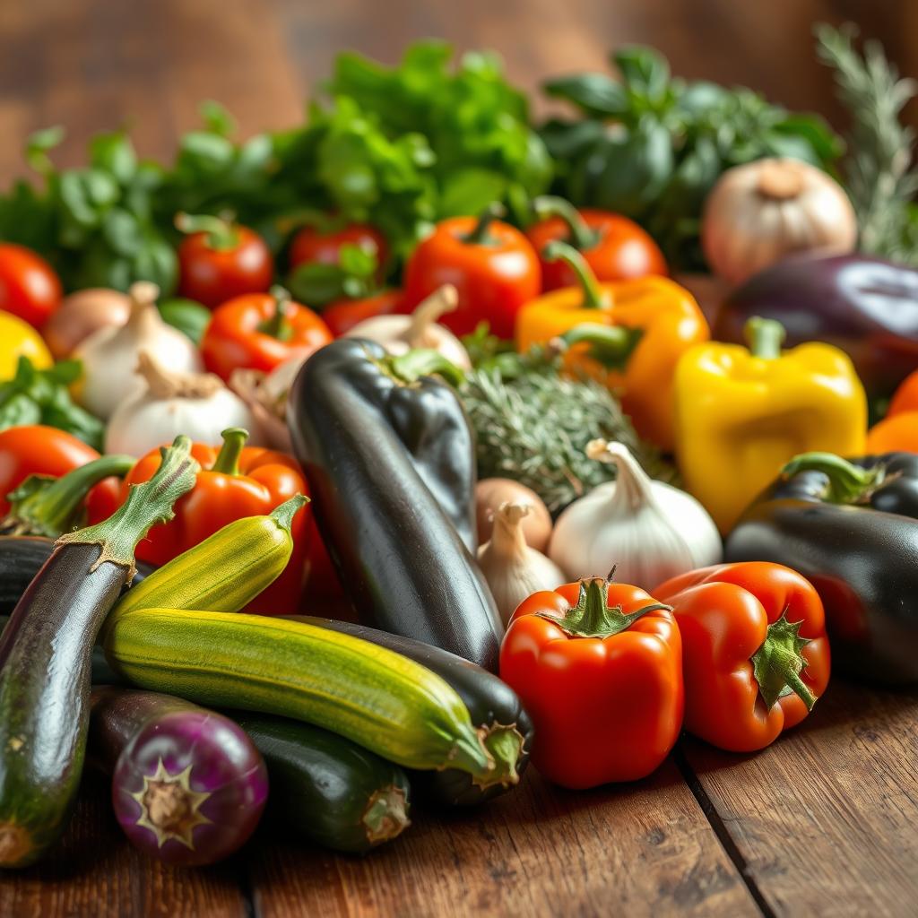 légumes pour ratatouille