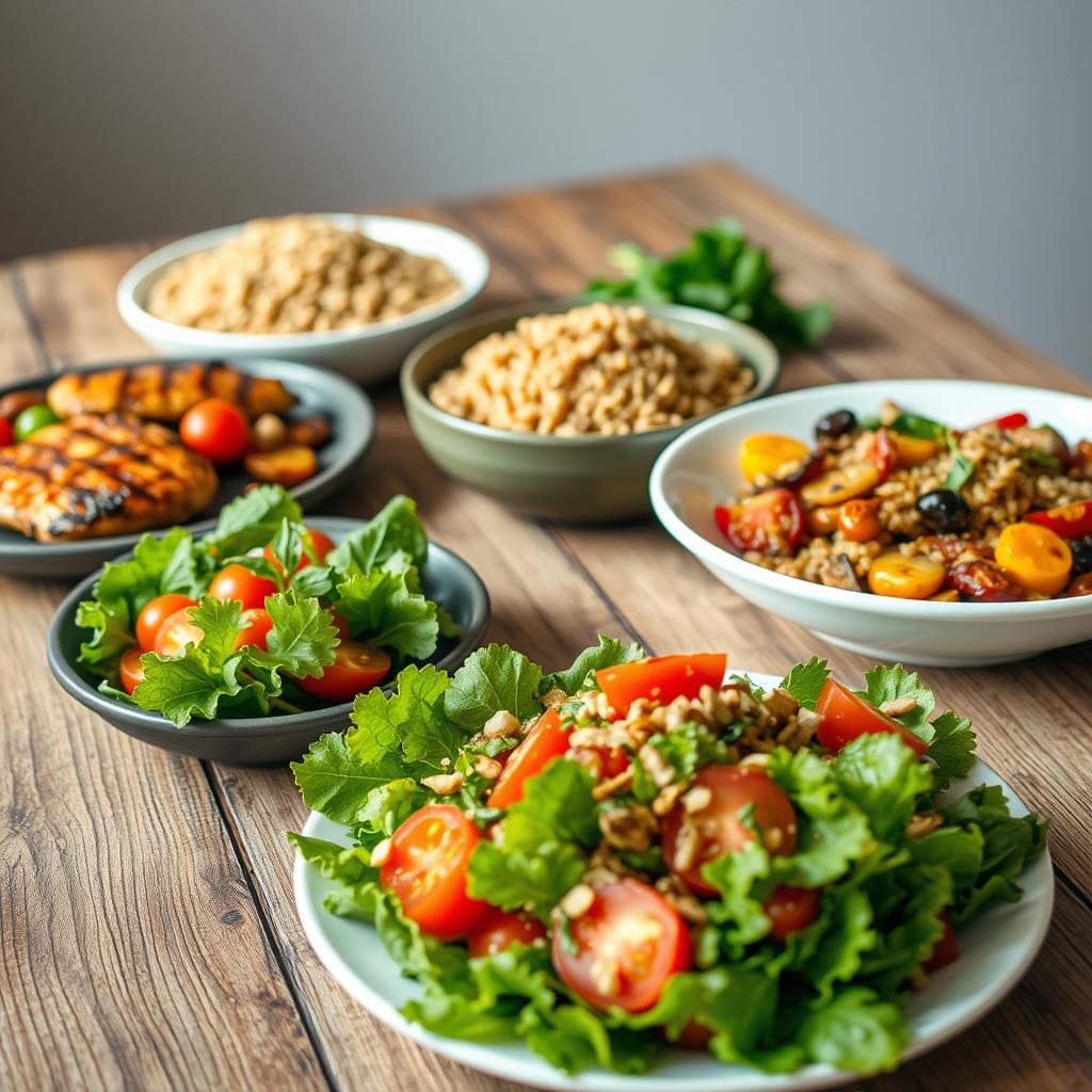 plats gourmands diététiques