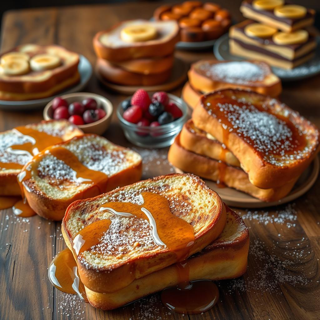 variantes recettes Pain Perdu