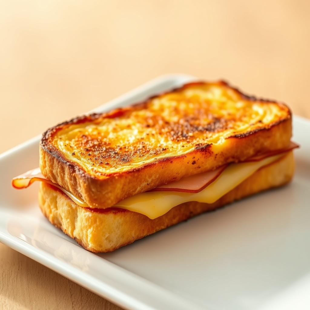 croque-monsieur croustillant