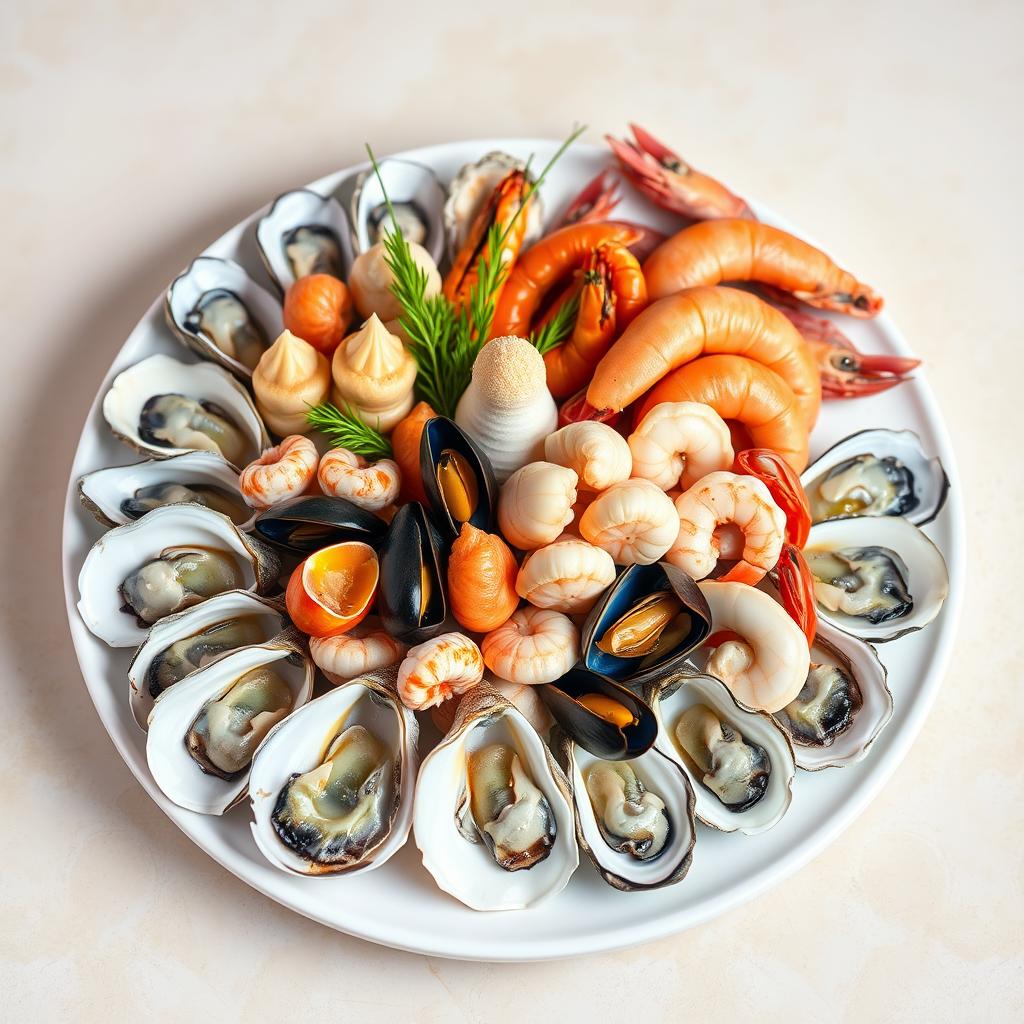 garniture fruits de mer