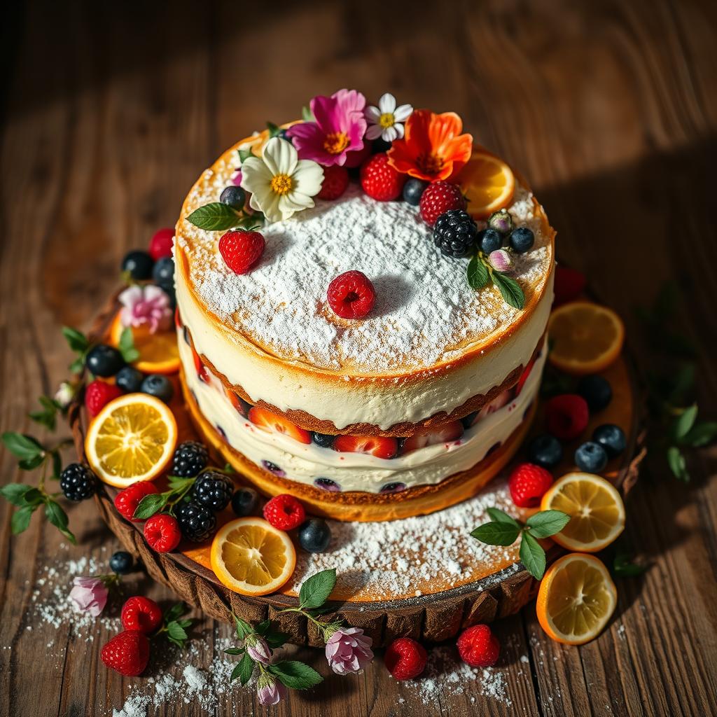 gâteau festif