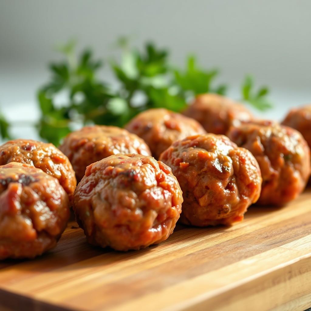 préparation boulettes