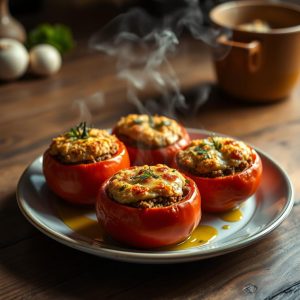 réchauffer tomates farcies