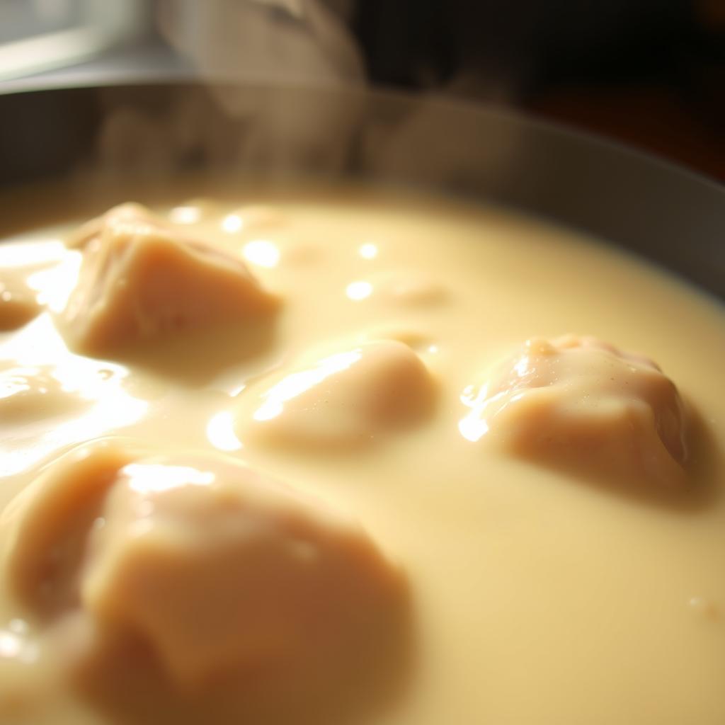 sauce pour blanquette de veau