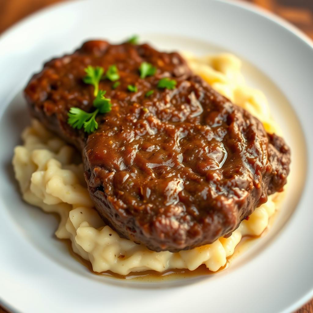 servir Salisbury Steak